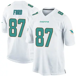 Game Youth Isaiah Ford Miami Dolphins Nike Jersey - White