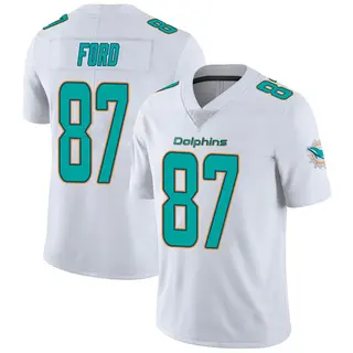 Men's Isaiah Ford Miami Dolphins Nike limited Vapor Untouchable Jersey - White